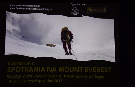 Każdy ma swój Everest... Spotkanie z naszym absolwentem Szczepanem Brzeskim i Sylwią Bajek 2